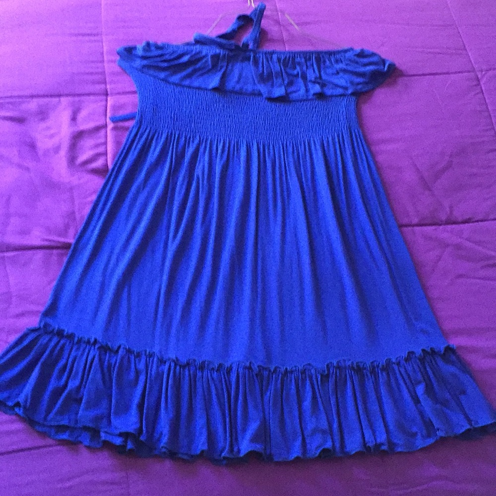 Woman’s Blue dress